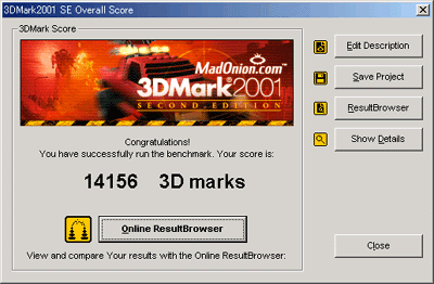 3DMark2001