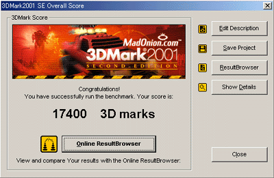 3DMark2001